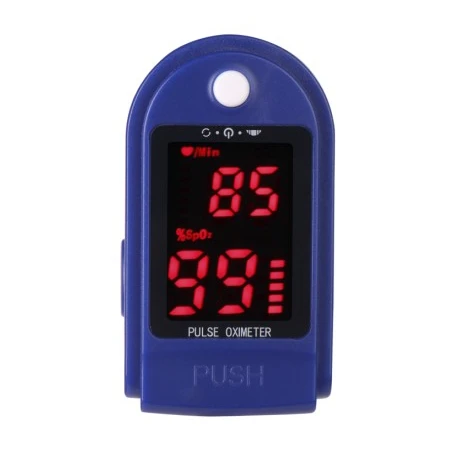 led Digital Screen Fingertip Pulse Oximet Blood Oxygen Meter Measurements And Pulse oxi meter