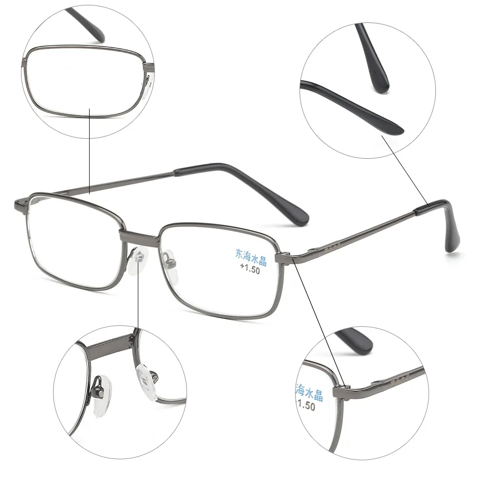 Wholesale Newest Fashion Thin Light Trendy Elderly Magnifying Reading Glasses Men Women Reader Glasses