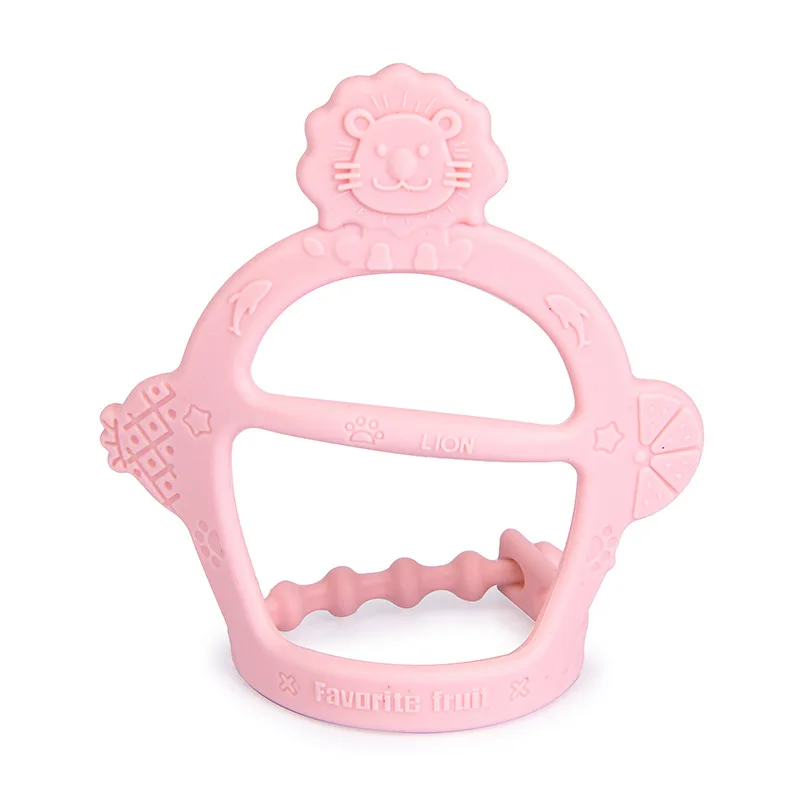 teething toy chewable silicone teether bpa free teething toys baby wrist teether soothing pacifier