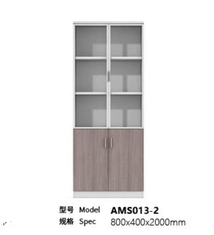 Factory Price office high cabinet Office table backside cabinet Customize desk 2024 staff cabinet