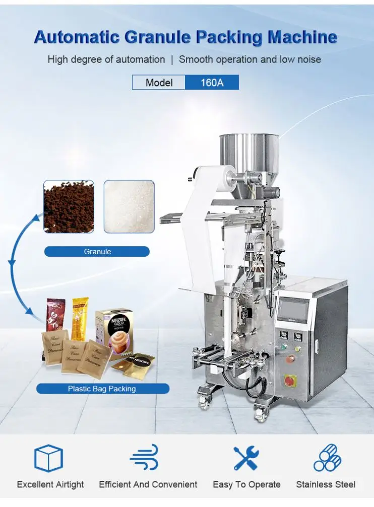 Whitening Auger filler, small bags chilli 1 kg, automatic vertical machine for packing powder