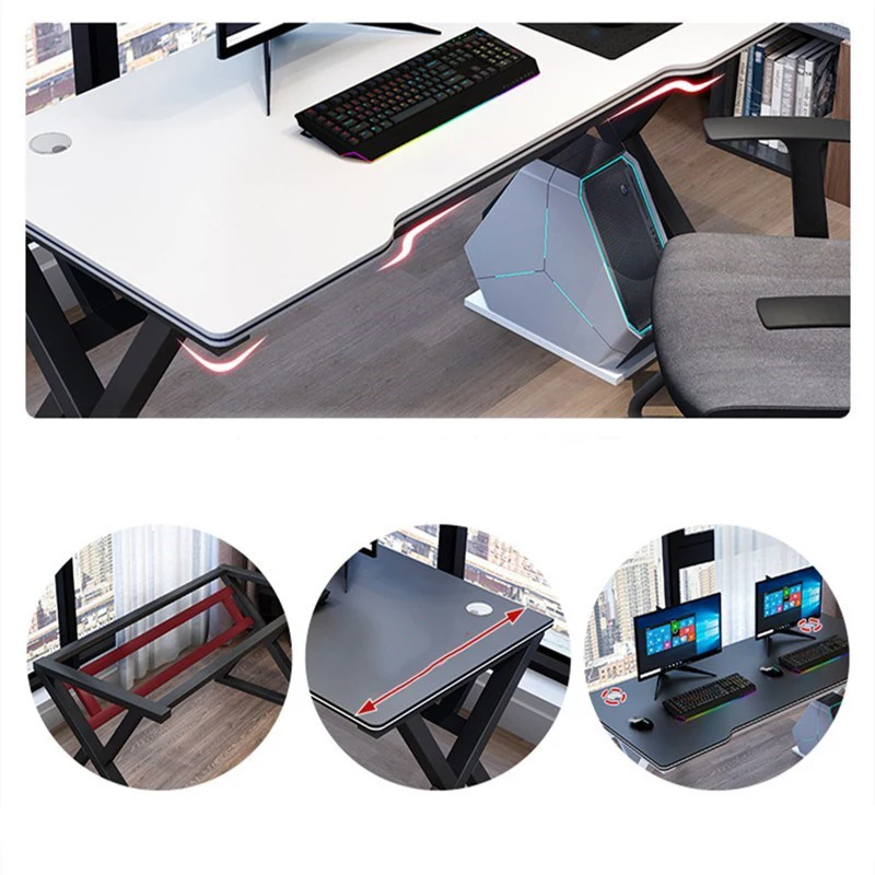 High-end computer desk home desktop computer desk office competitive student gaming desk