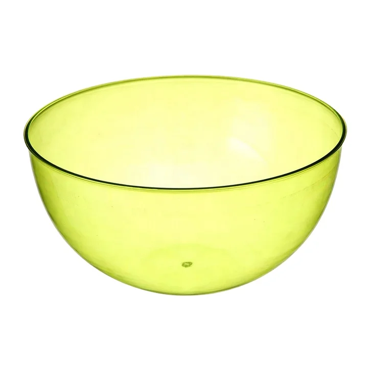 
plastic salad bowl set dinnerware salad mixing fruit bowl for party 