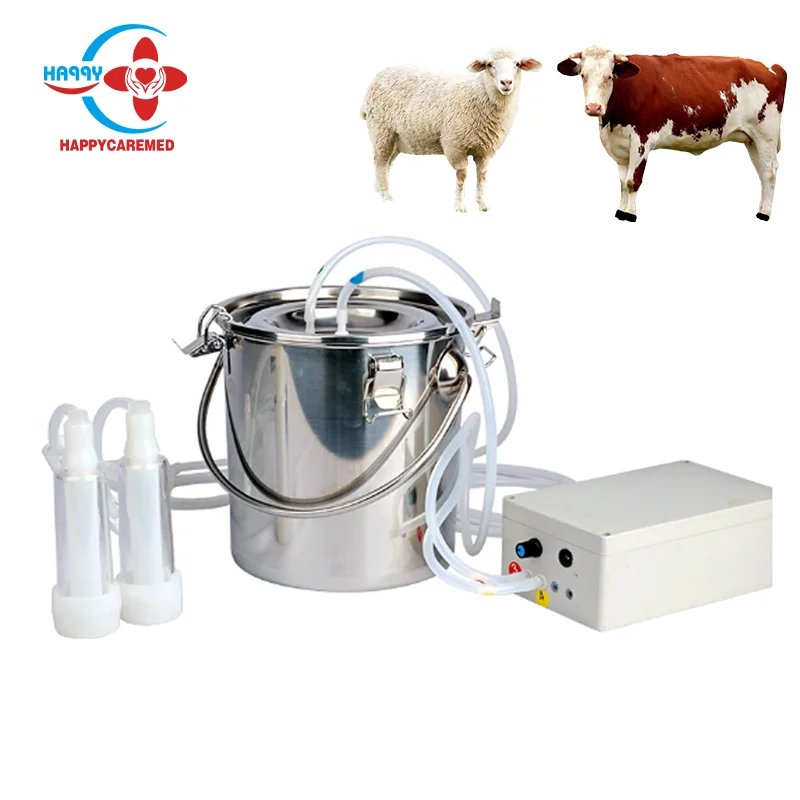 HC-R252A 5L electric milking machine for cattle/sheep full automatic stop milking machine