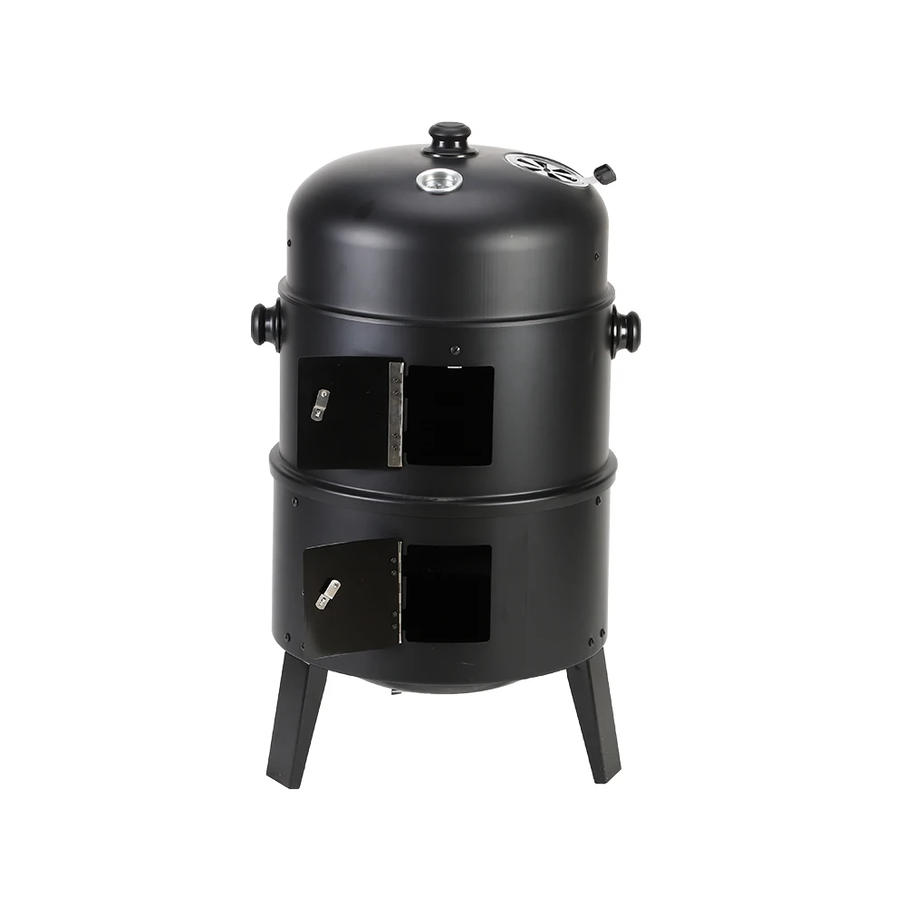 Оптовая продажа 3 в 1 бездымный гриль для барбекю на древесном угле 3-слойный вертикальный барбекю-гриль с