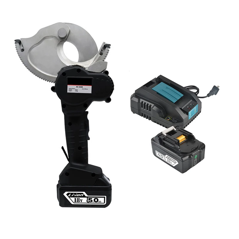 Factory Lowest Price EC-65M Cordless Hose Cutter Strong Power Cable Cutter Tool