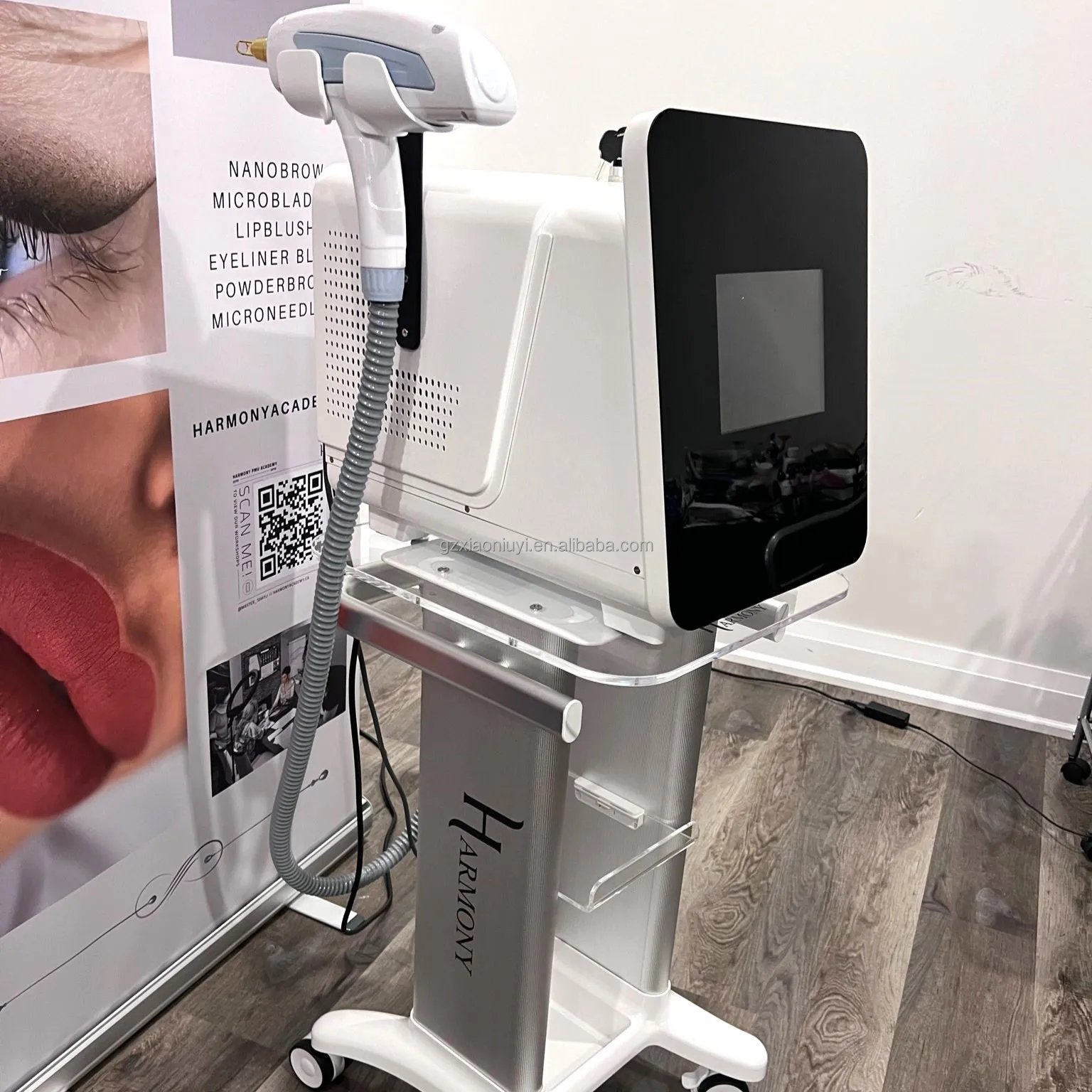 Factory Price Spa Facial Laser Machine Trolley Cart Beauty Esthetician trolly Skin care Machine Analyzer Trolley Stand Hand Cart