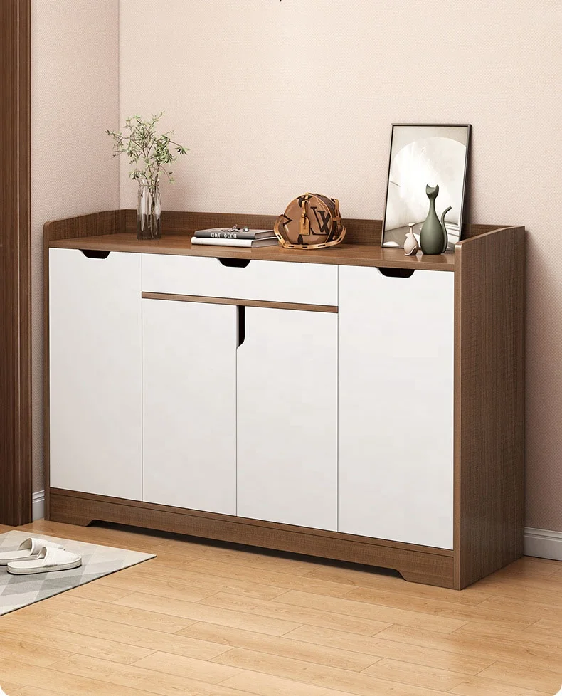 VIC Shoe cabinet household door large capacity simple storage storage European style simple multi-layer door closet shoe rack