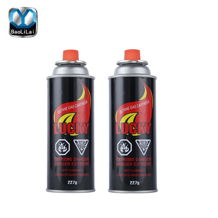 Easy Use Outdoor&Household Pure Butane Gas Cartridge 220g