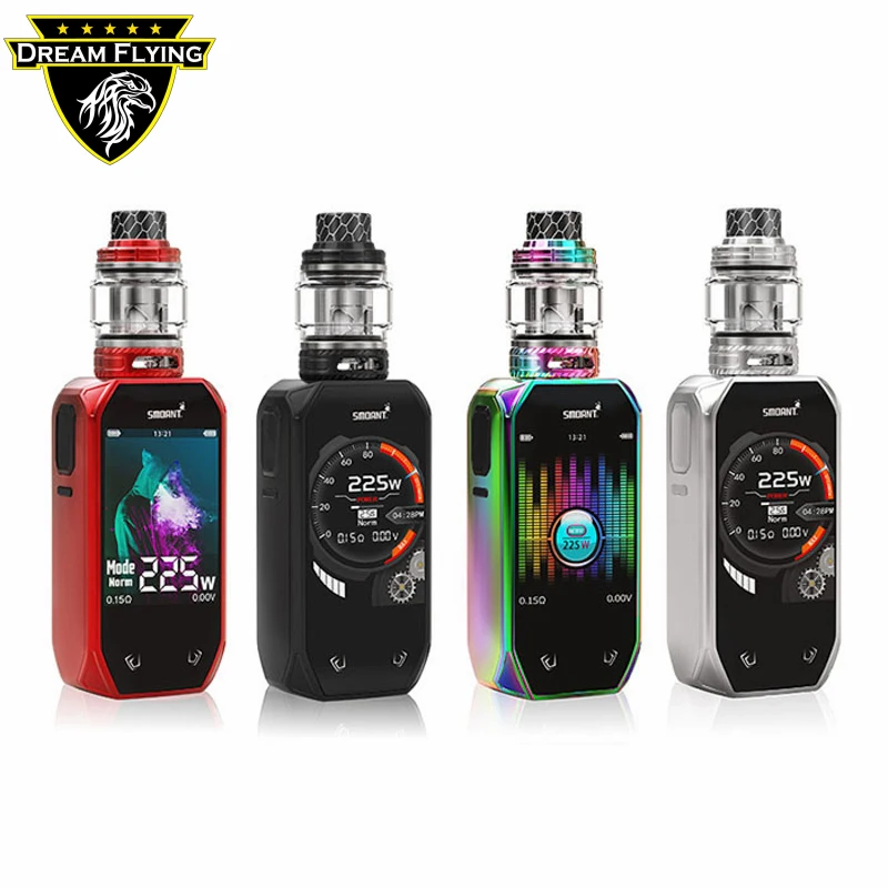 
Amazon hot sale 510 thread adjustable airflow system 2.4inch colorful screen display Smoant Naboo box mod 