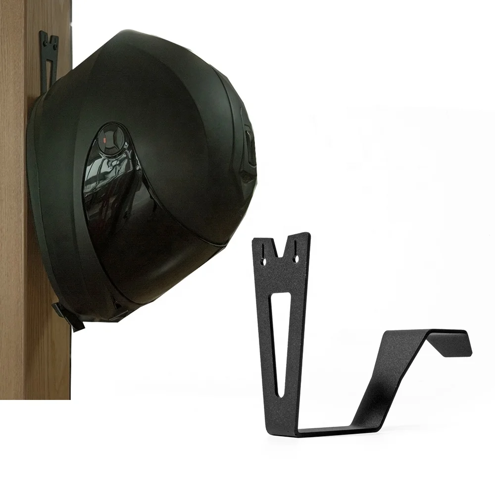 wall mounted motorcycle safety helmet hat  stand display hanger holder for sale