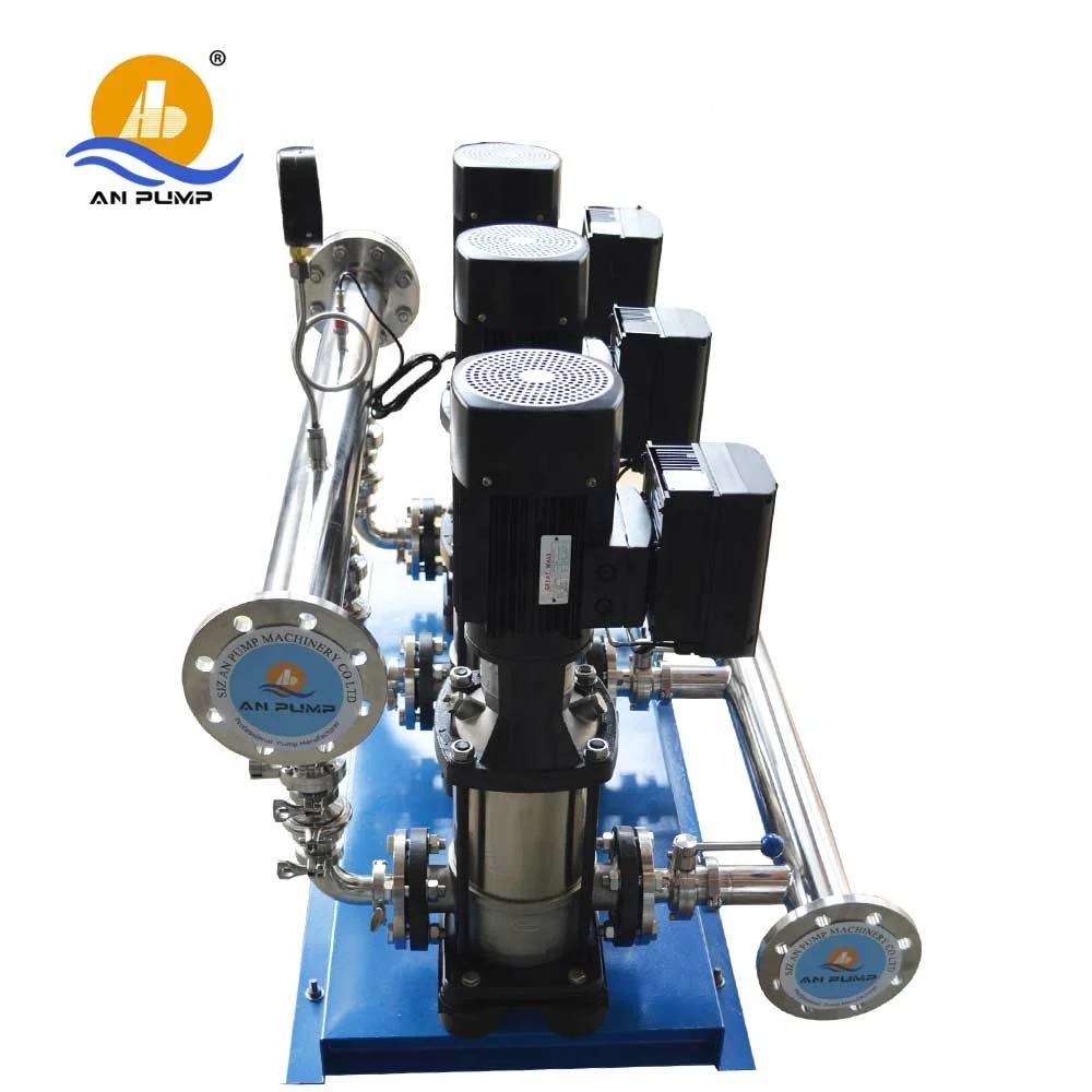 Electric motor 3 inch stainless steel vertical pipeline multistage centrifugal pump