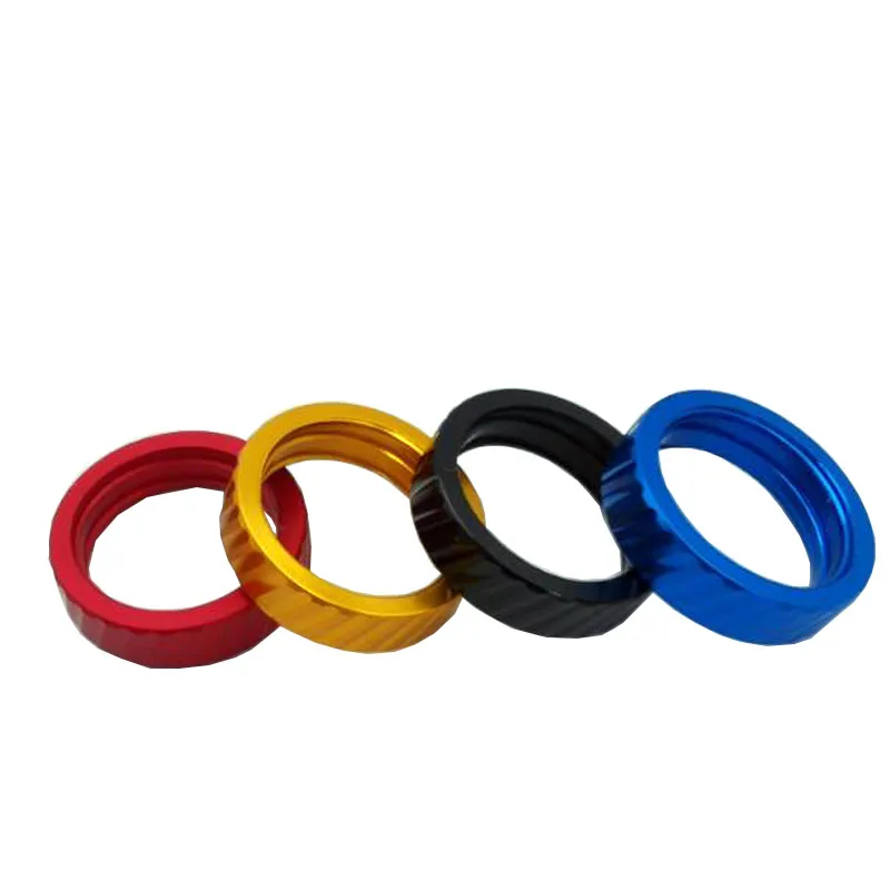 Fishing Rod colorful Aluminum Winding Checks customizable rod building components for reel seat lock