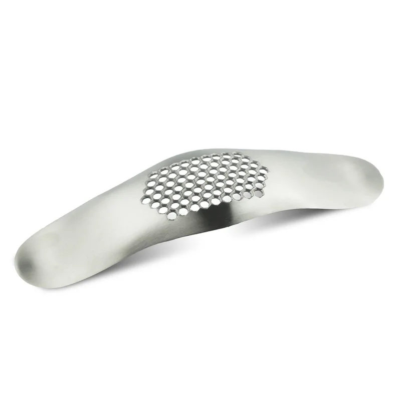 Stainless steel commercial industrial garlic crusher peeler press for home use