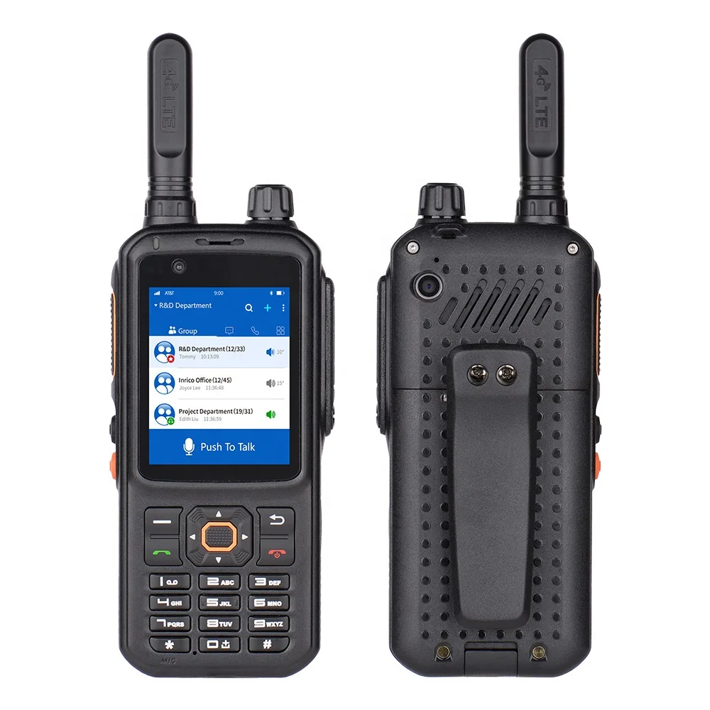 Inrico T320 4G LTE сеть внутренней связи трансивер мобильный телефон Радио