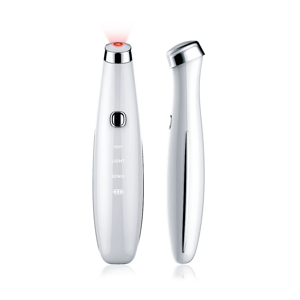 TOUCHBeauty Facial Massager Led Red Light Therapy Wand for Relax Dark Circles Bags Puffiness Skincare Tool eye beauty device