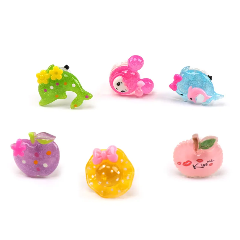 Wholesale High Quality Colorful Plastic Ring Cute Led Glowing Finger Girl Glow Toy For Gifts