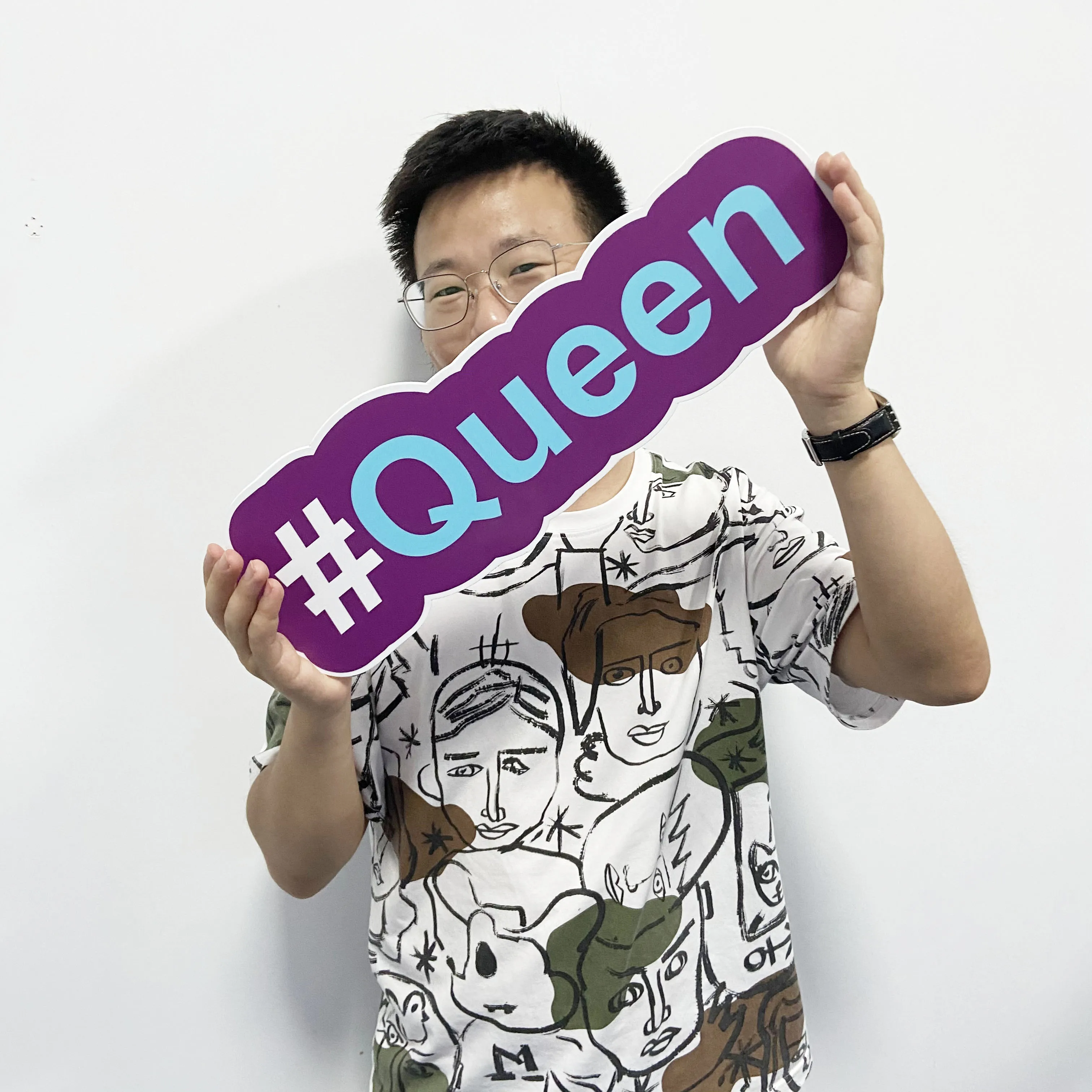 5Mm Uv Printed Pvc Foam Board Graduation wedding birthday  Photo Booth Props Signs For Graduation