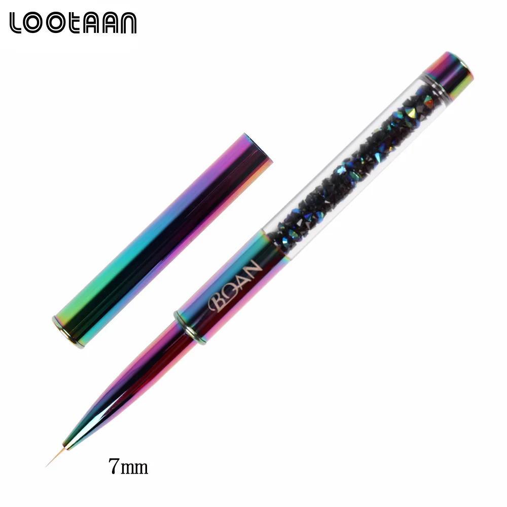 2021 Acrylic Handle Nail Art Design Wax Dotting Pen Dual -ended Wax Nail Rhinestone Picker
