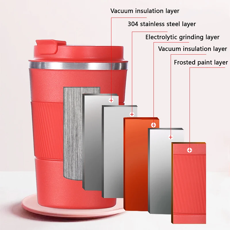 Walcold High Quality 380ml 304 Stainless Steel Vacuum Insulated Coffee Mug