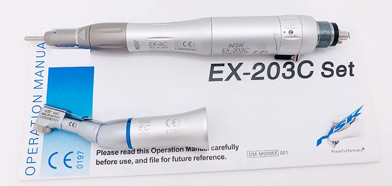Dental air motor contra angle low Low Speed Handpiece ex203 dental handpiece