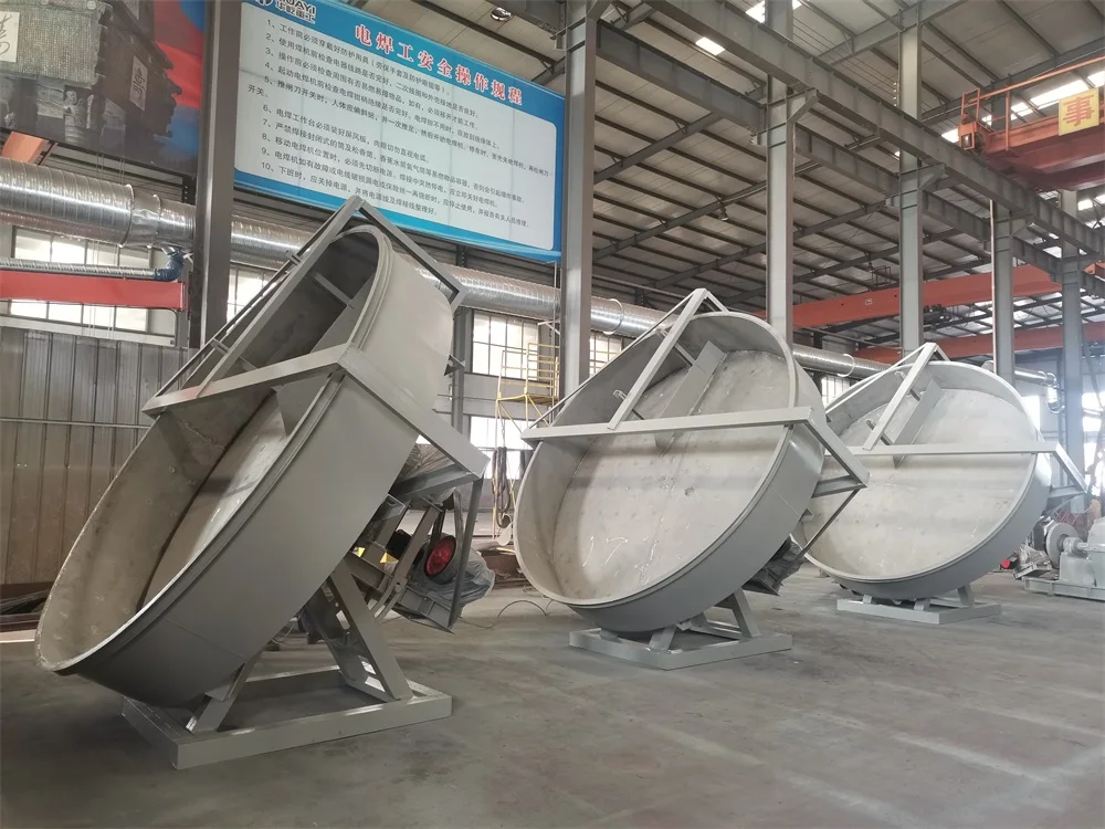 Reliable Material Durable Organic Fertilizer Disc Granulator Fertilizer Production Line