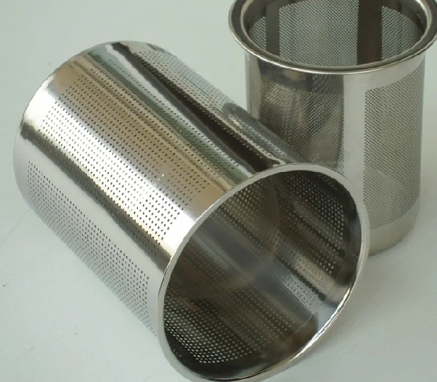 Custom Kitchen Utensils Tea Filter Stainless Steel Reusable Loose Leaf Tea Infuser Strainer Portable Plastic Copper Cup Mug