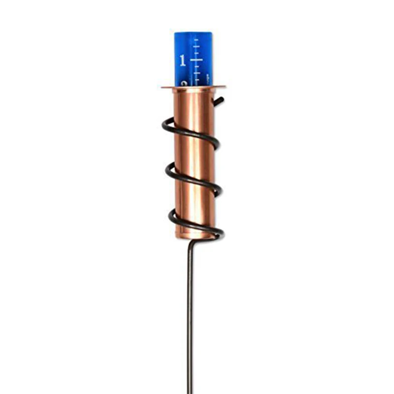 New garden Lawn Accurate floating outdoor copper rain gauge
