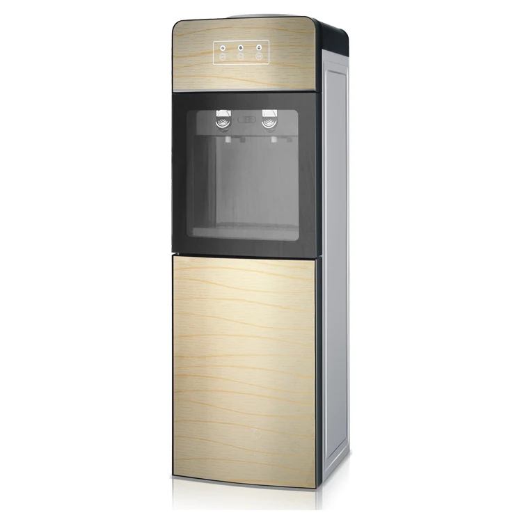 Compressor cooling glass water dispenser hot and cold standing water dispenser China HD-1675(CB)