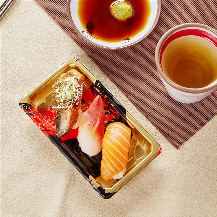 SM1-1100FB Plastic Tray For Food Sushi Container