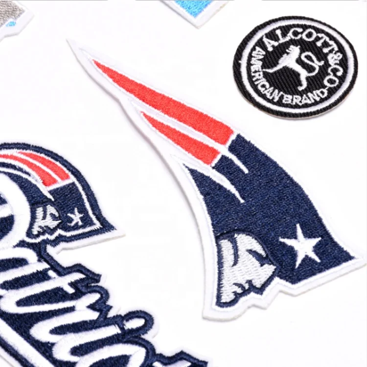 Высококачественные тканевые нашивки для одежды, персонализированные аксессуары для одежды «сделай сам», нашивки с индивидуальной вышивкой