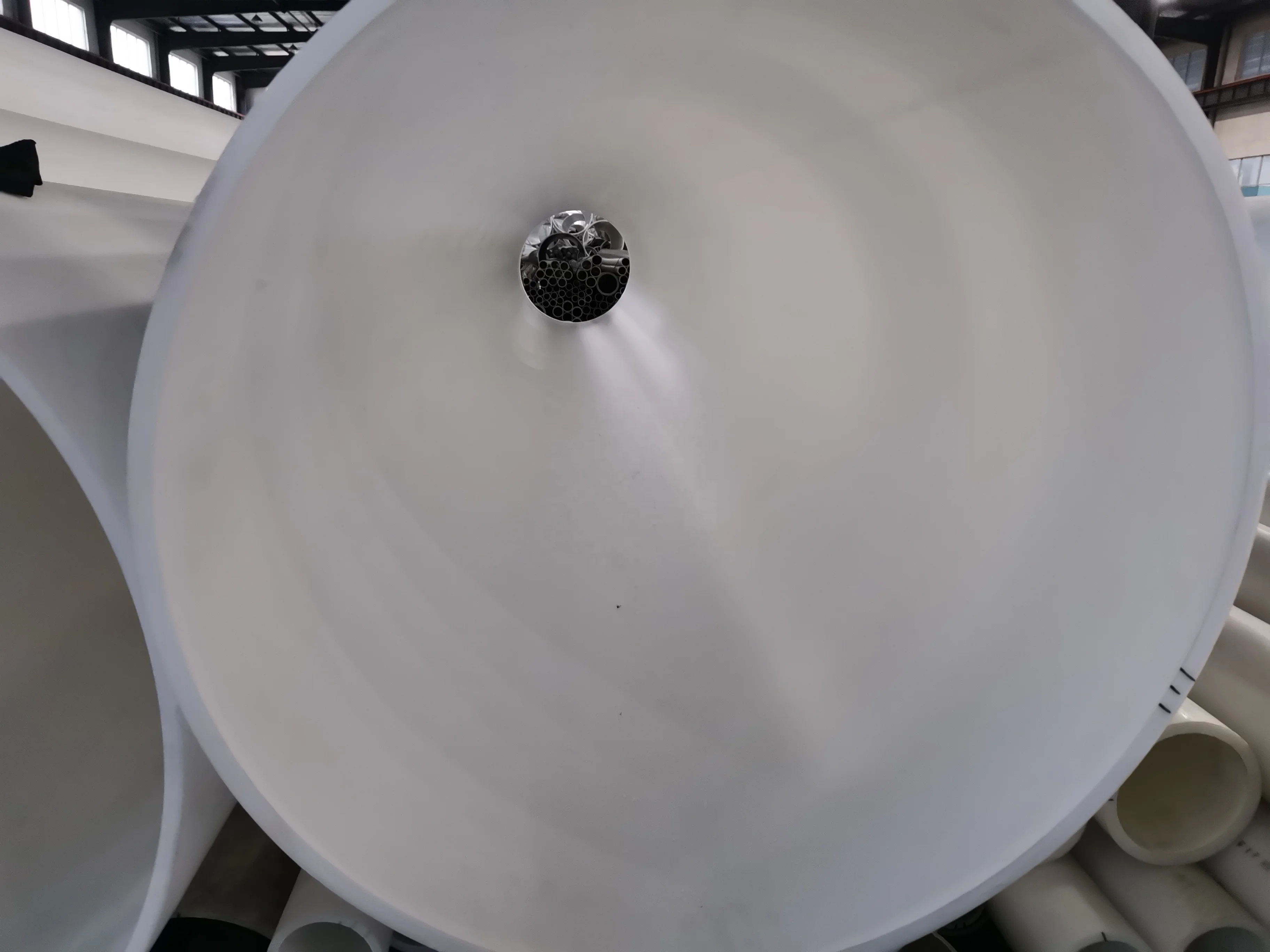 FRPP corrosion-resistant pipe, FRPP industrial high temperature drain pipe 630mm-762mm