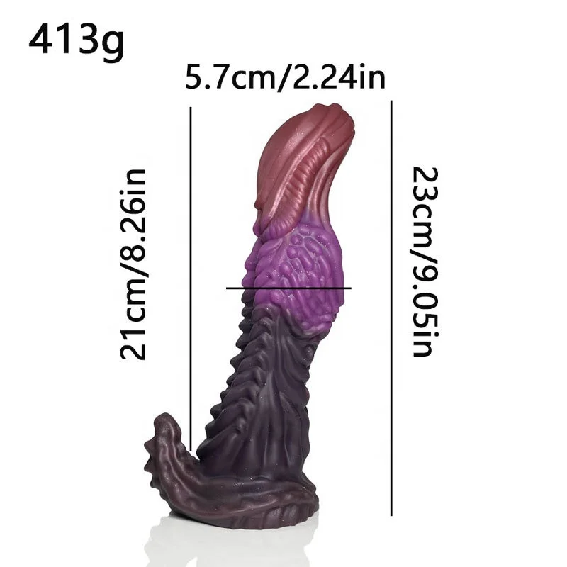 ZWFUN Realistic Monster Dildo Liquid Silicone Huge Thick Dragon Anal Dildo Prostate Massage G-Spot Stimulation Adult Sex Toys