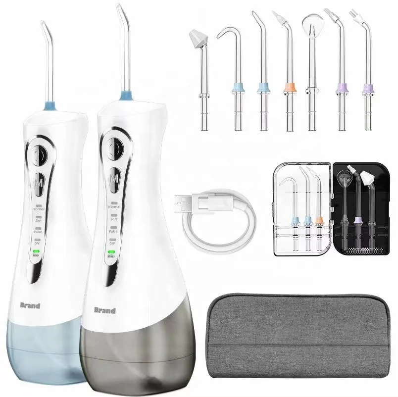 New Cordless Travel Home Rechargeable Powerful Portable Household Large Tank Oral Irrigator Electric Dental Water Flosser