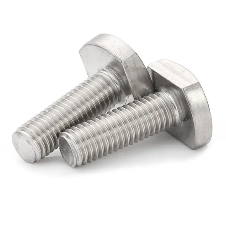Stainless steel m4 m8 flat head t bolt m6 m20 m30 t-bolt