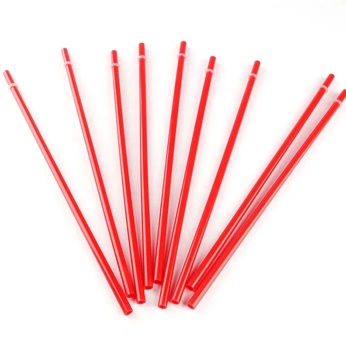 Оптовая продажа длинные гибкие пластиковые соломинки на заказ