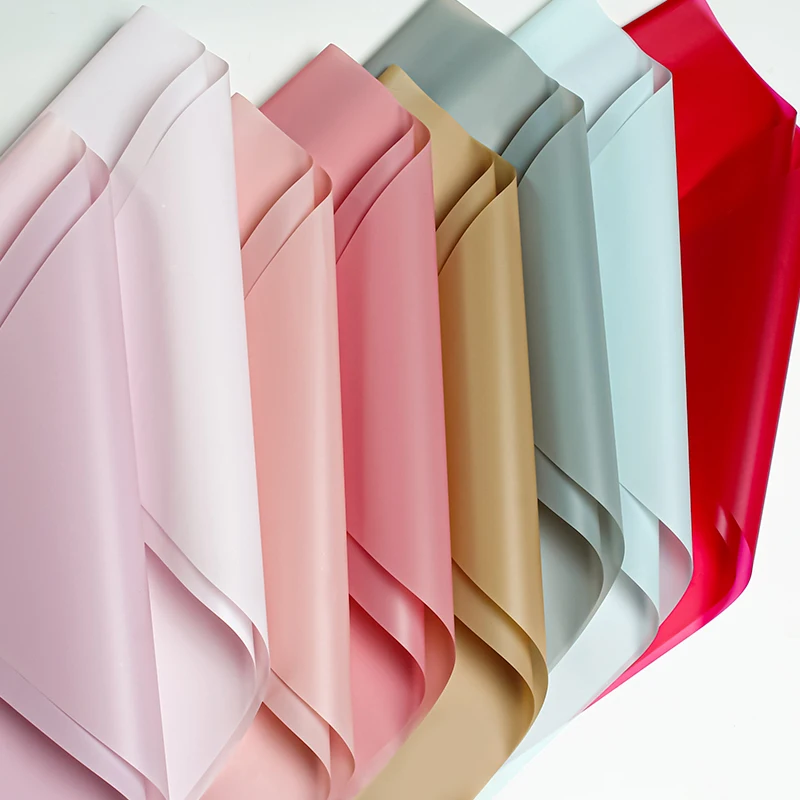 Popular 100%Waterproof Flower Bouquet Packaging Matte Flower Paper
