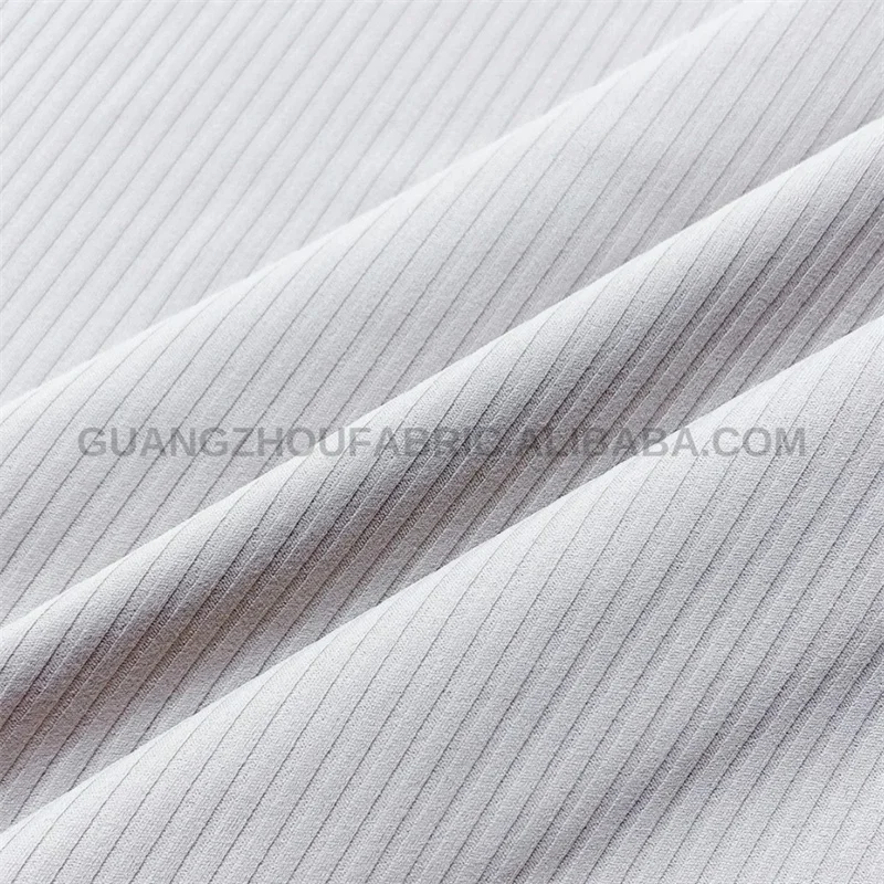 220G High Quality Lulu Nylon Knit Spandex High Elastic Rib Yoga Fabric