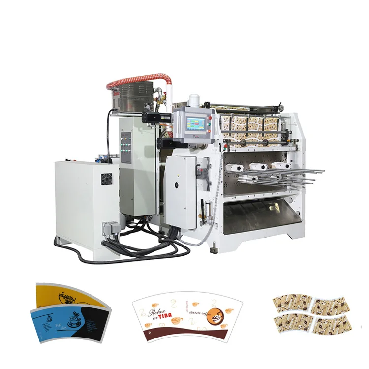 Paper Cup Roll Rotary Die Cutting Machine Sheet Die Cutting Paper Cup Machine