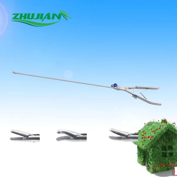 New model single port laparoscope needle holder laparoscopy needle holder 5mmx400mm laparoscopic needle holder for surgical