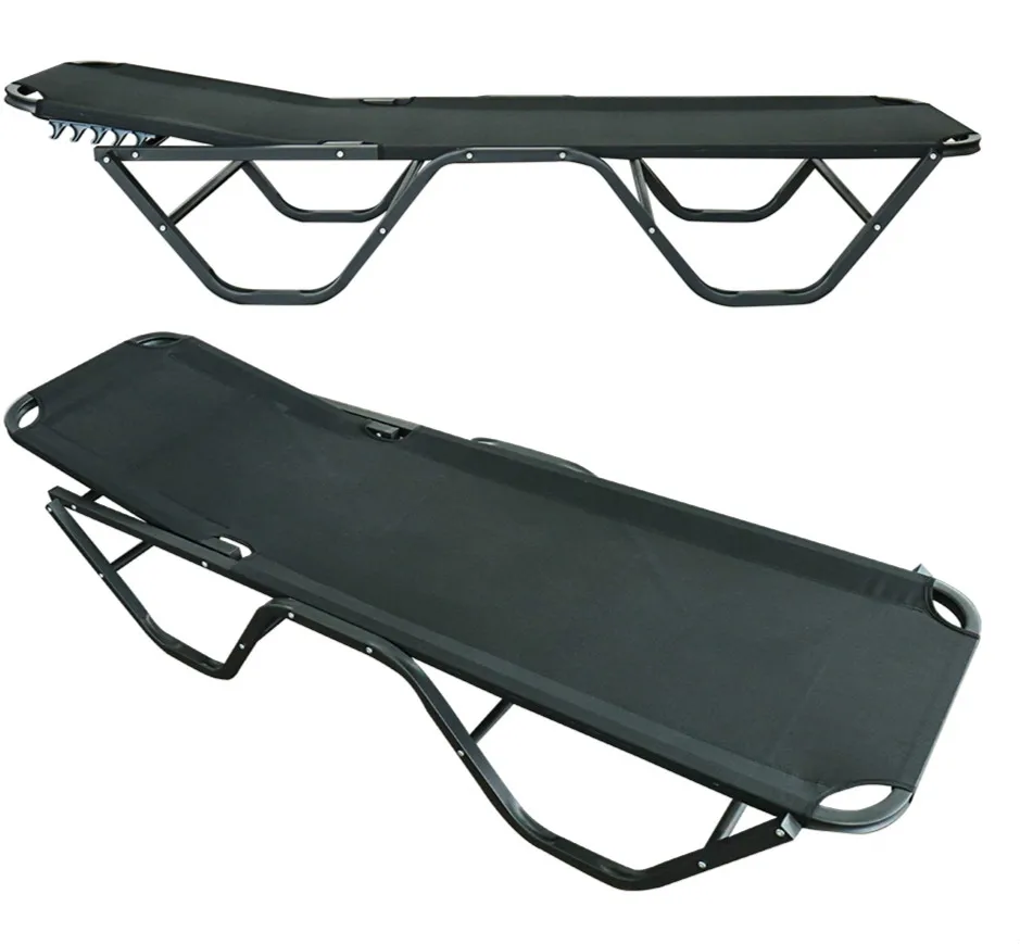 
Outdoor Luxury Aluminum Lightweight Patio Pool Sun Lounger Bed Stackable Sun Lounger 