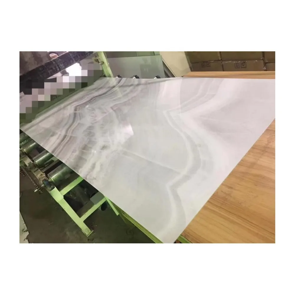 1220X2440mm UV Protective Marble PVC Wall Panel Interior Wall Cladding Waterproof Shower Panels