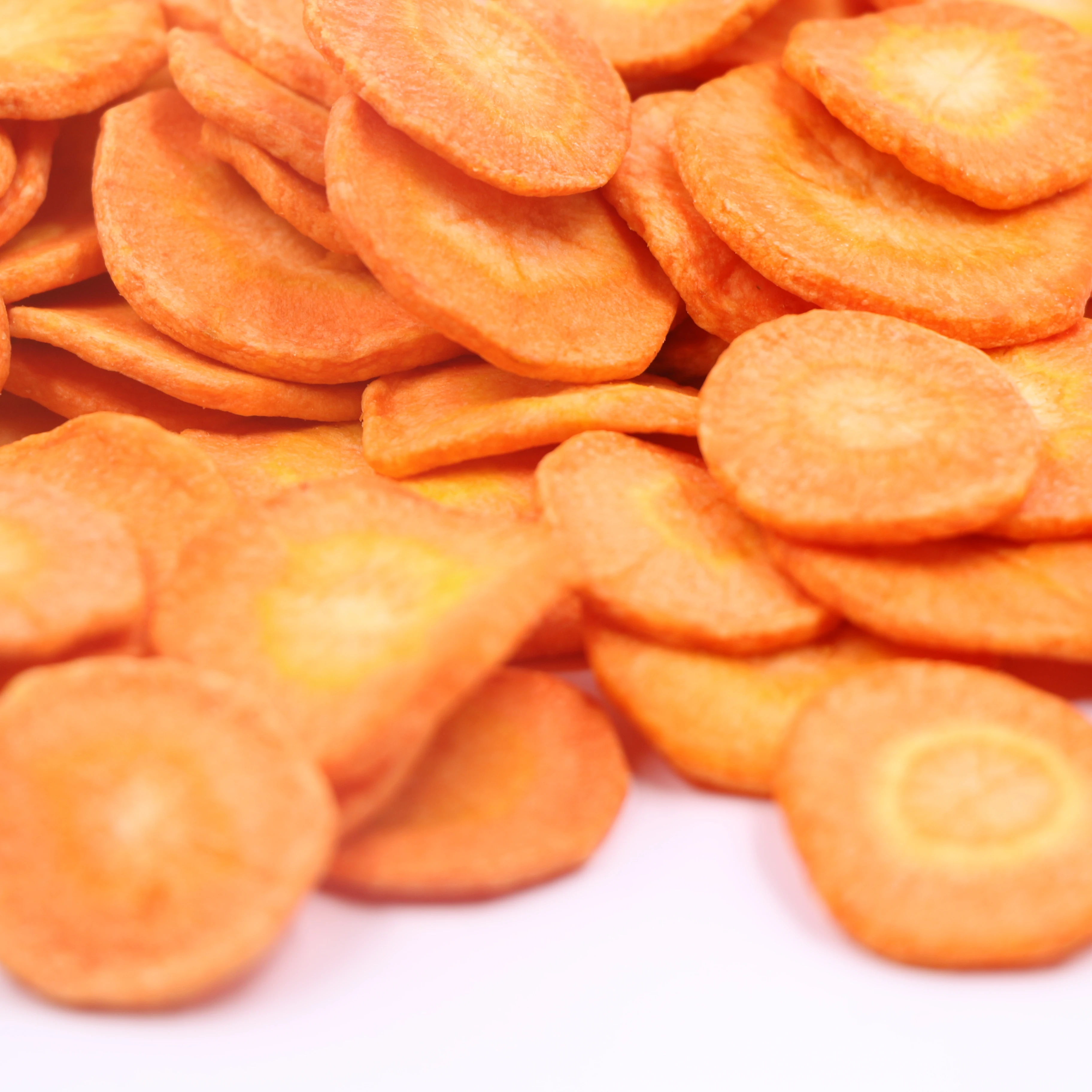 Good Quality Dried Carrot Chips Dehydrated Vf Vegetables Fruit And Vegetable Chips