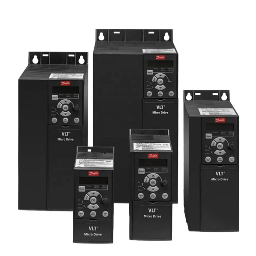 Danfoss VLT Micro Drive 3KW 4HP Three phase 380-480V 132F0024 VFD Frequency Converter in stock