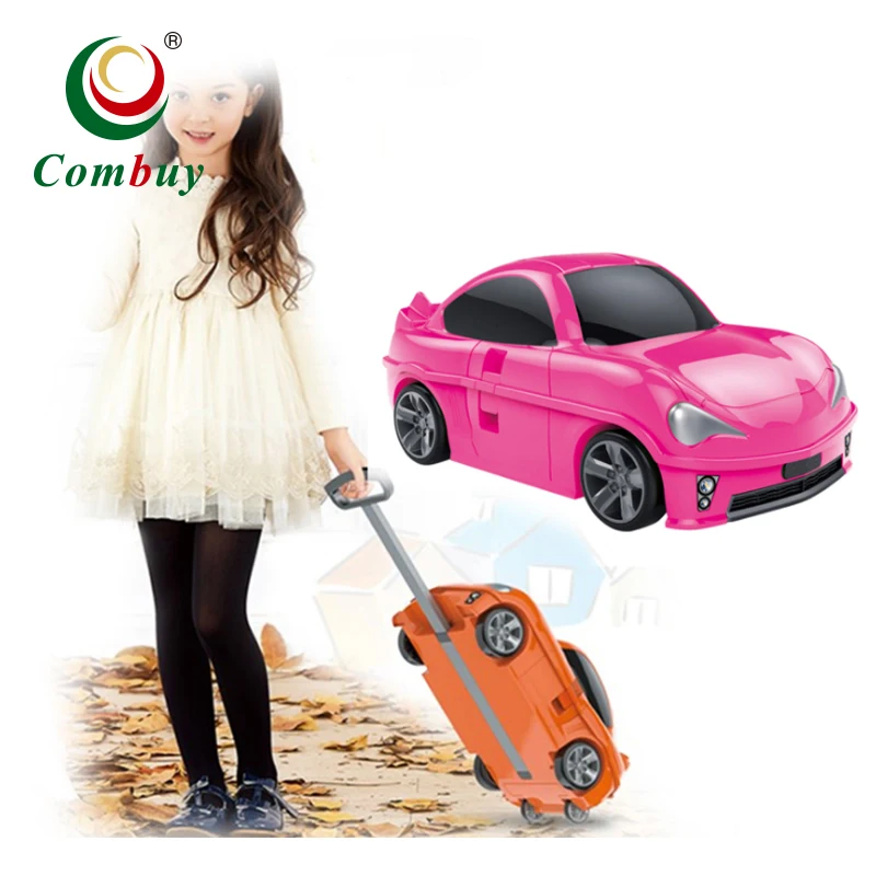5 Color portable rc car travel case kids suitcase luggage