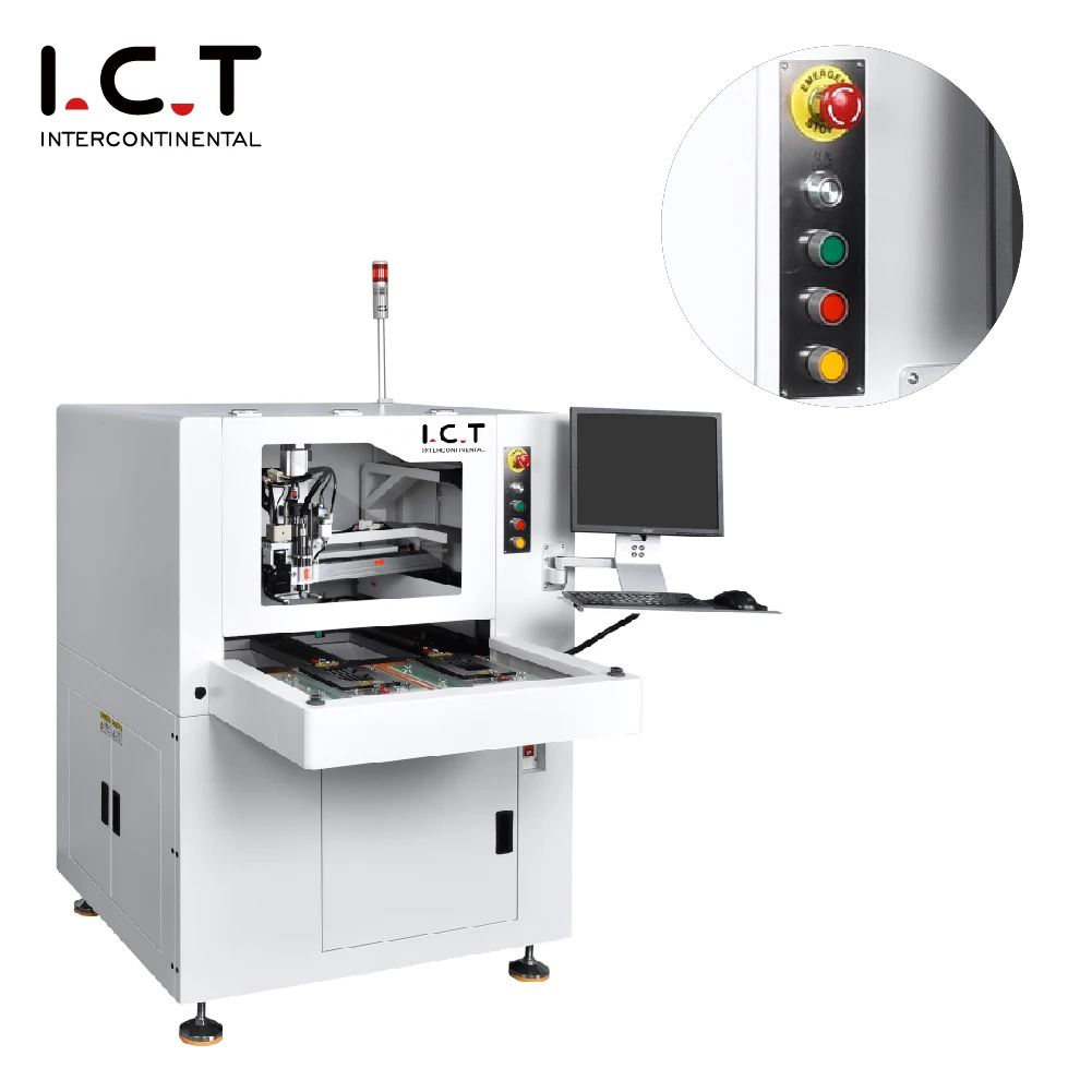 Машина для депанелирования ПХД V- cut PCB сепаратор компонент свинец режу