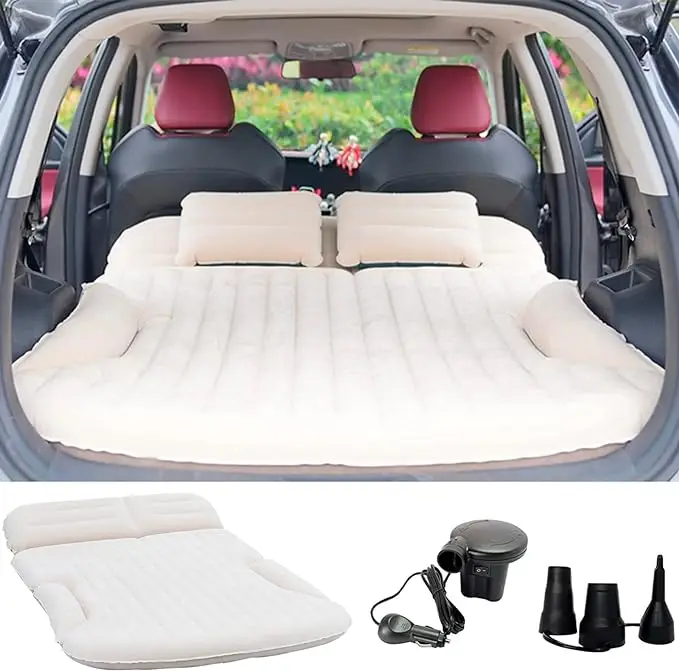 Hot Selling Car Bed Back Seat Cover Car Air Mattress Travel Bed Good Quality Inflatable Mattress Air Bed