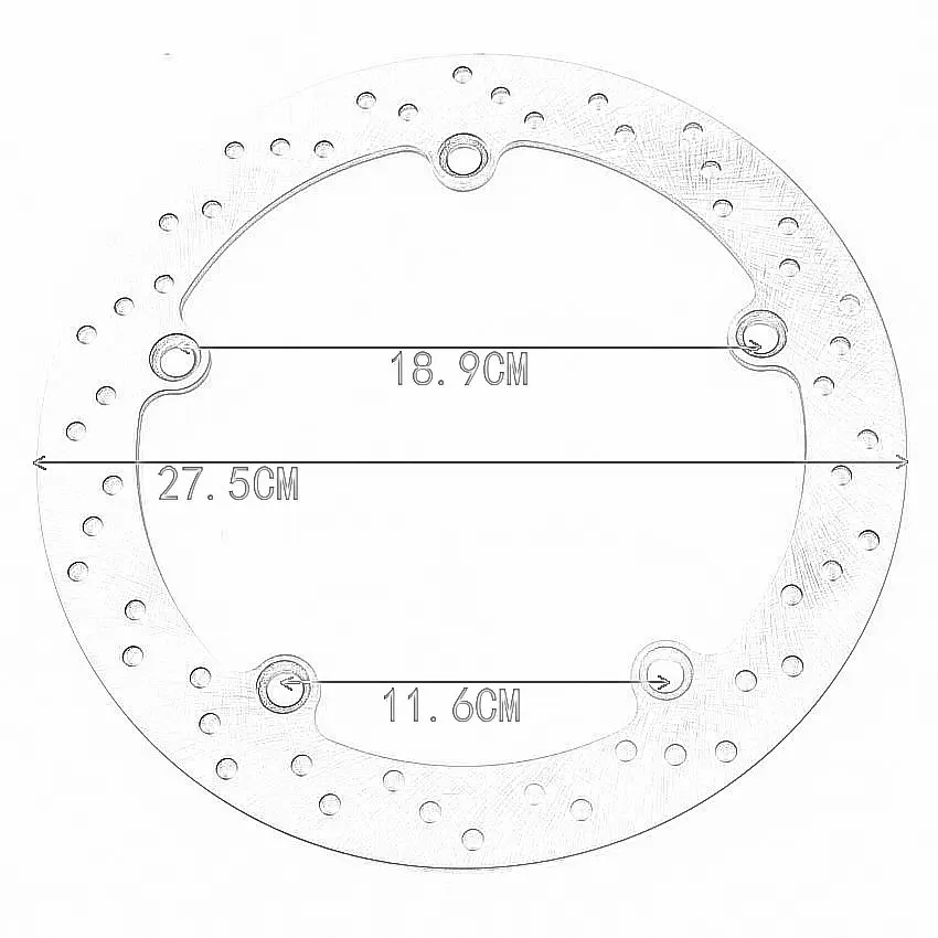 Мотоциклетный тормозной ротор для BMW дисковый 5052267167731 R850GS R850R R850RT R1100GS R1100R R1100S R1100RT