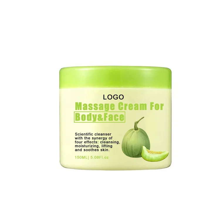 100% High Quality customized organic aloe vera massage gel cream Moisturizing Nourishing soothing Oil-control face massage cream