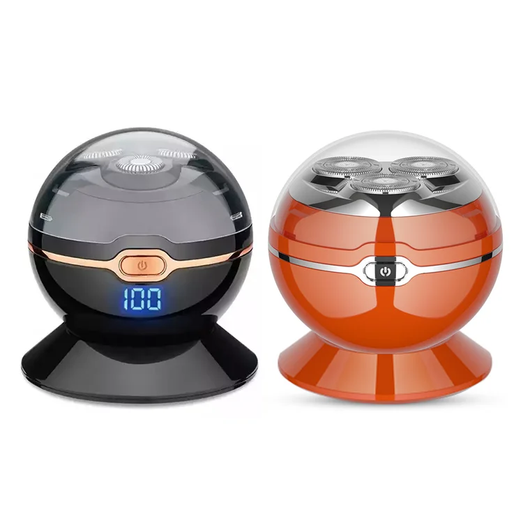 Spheroid Usb Shaver Personal Electric Shaver LED Display Professional Home Rechargeable Waterproof for Men Electronic Shaver